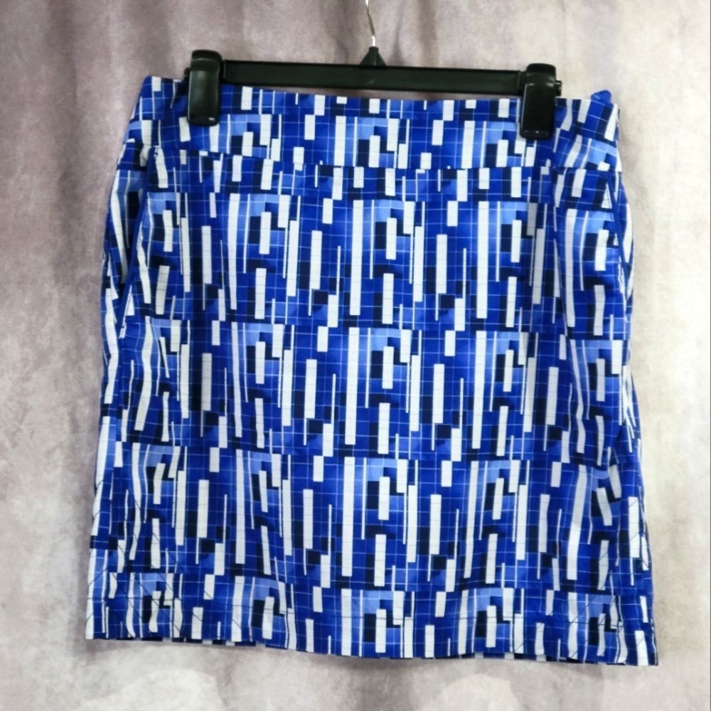 Annika Blue & Gray Skort Size 8